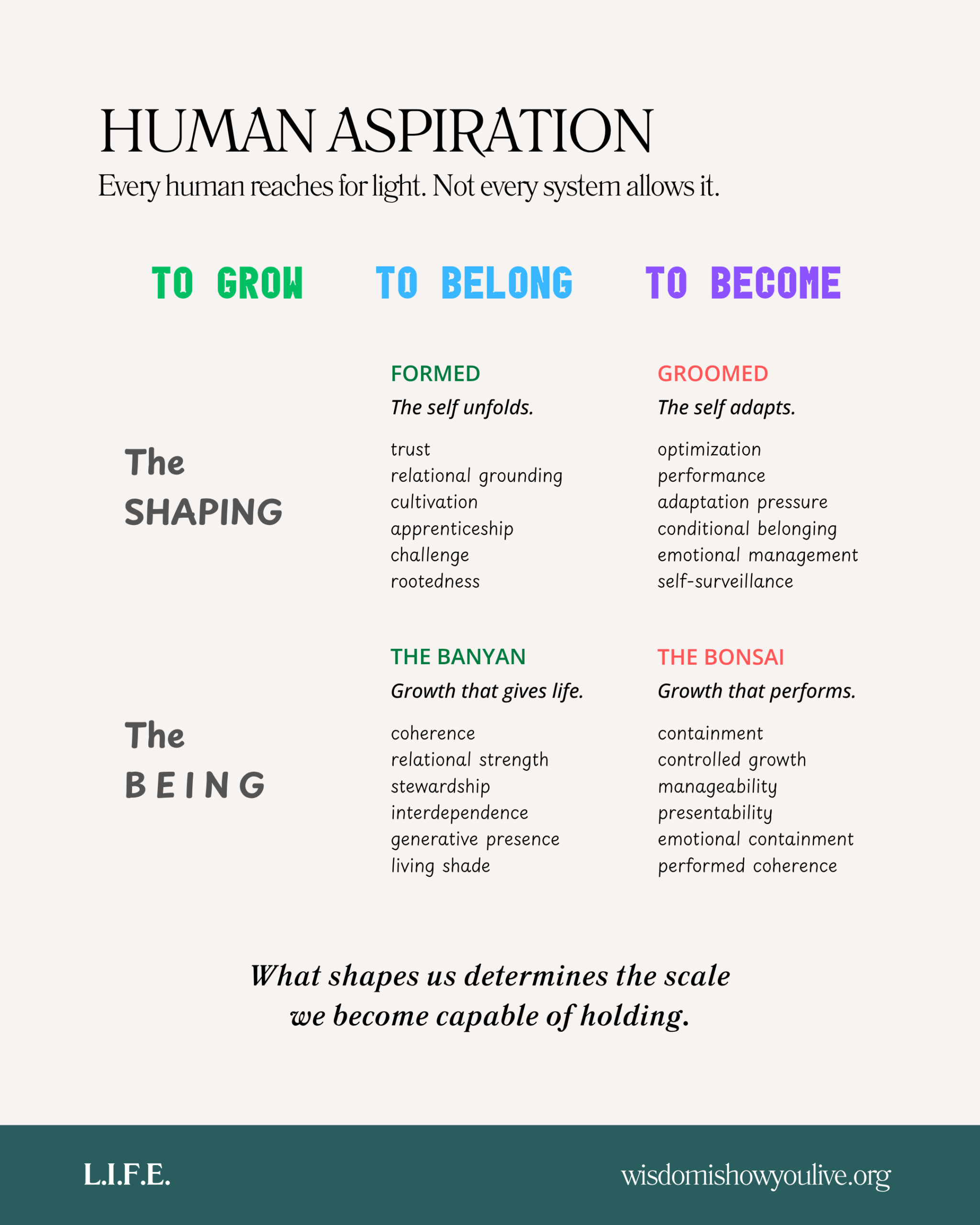 Human Aspiration